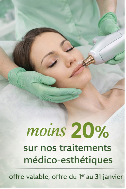 En janvier, profitez d’une offre exceptionnelle sur nos soins du visage à Limoges :<br />
–20 % sur nos traitements visage professionnels, pour hydrater, raffermir, lisser, redonner éclat et jeunesse à votre peau.